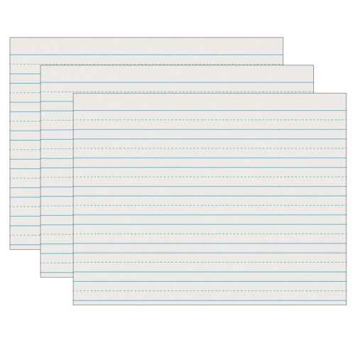 Newsprint Handwriting Paper, Skip-A-Line, Grade 2, 3/4