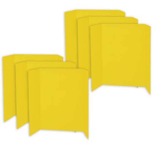 Presentation Board, Yellow, Single Wall, 48