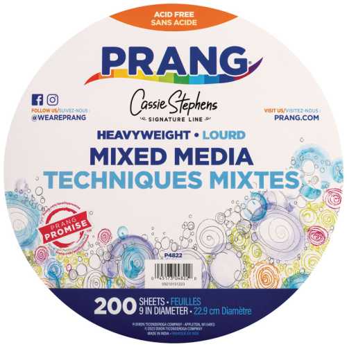 Heavyweight Mixed Media Paper Circles, 9