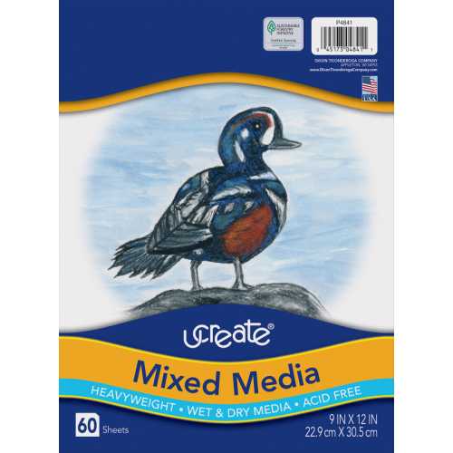 Mixed Media Art Paper, Heavyweight, 9