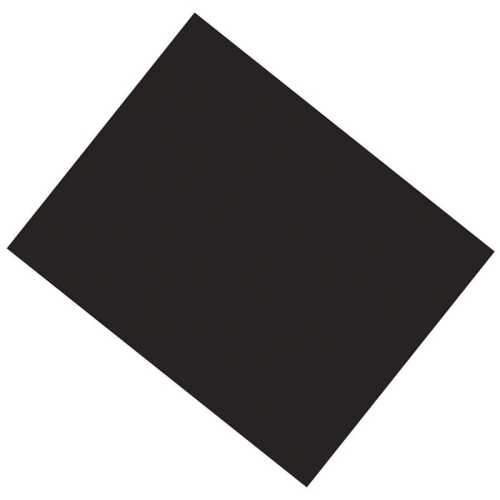 Coated Poster Board, Black, 22