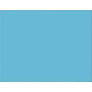 4-Ply Railroad Board, Light Blue, 22" x 28", 25 Sheets