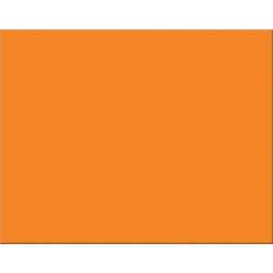 4-Ply Railroad Board, Orange, 22" x 28", 25 Sheets