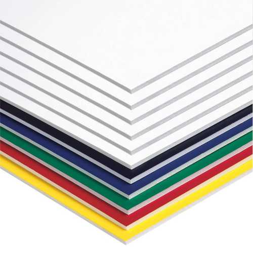 Foam Board, 6 Assorted Colors, 20