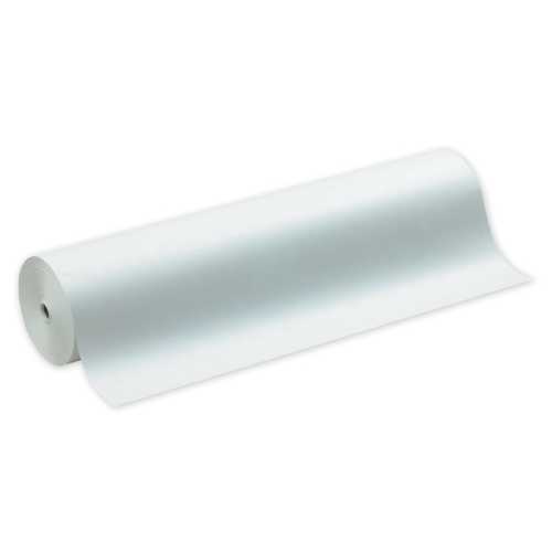 Lightweight Kraft Roll, White, 36