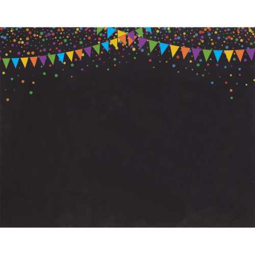 Premium Pennant Poster Board, Black, 22