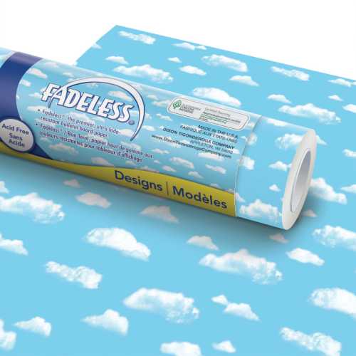 Bulletin Board Art Paper, Clouds, 48