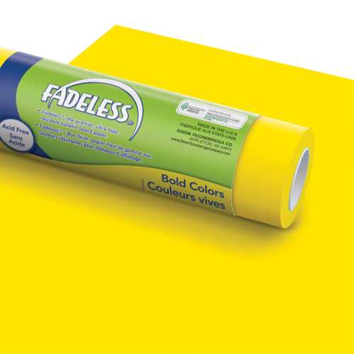 Bulletin Board Art Paper, Canary, 48