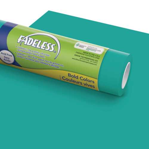 Bulletin Board Art Paper, Teal, 48