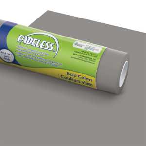 Bulletin Board Art Paper, Pewter, 48" x 50', 1 Roll