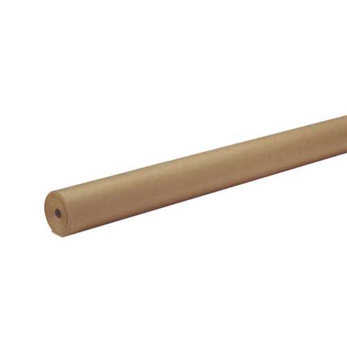 Heavyweight Kraft Roll, Natural Kraft, 48