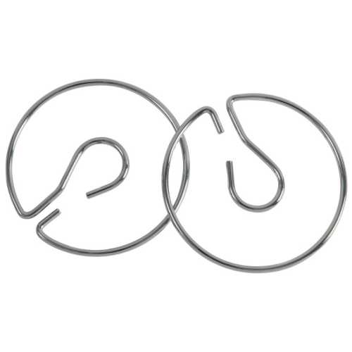 Chart Stand Rings, Metal, 4