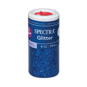 Glitter, Blue, 4 oz., 1 Jar