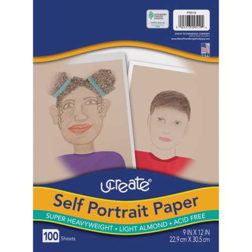 Self Portrait Paper, Light Almond, 9