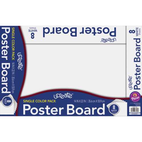 Foam Board, White, 11