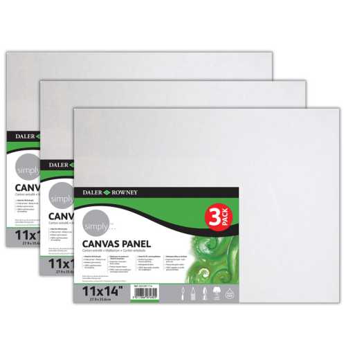 Simply White Canvas Panels Set, 11