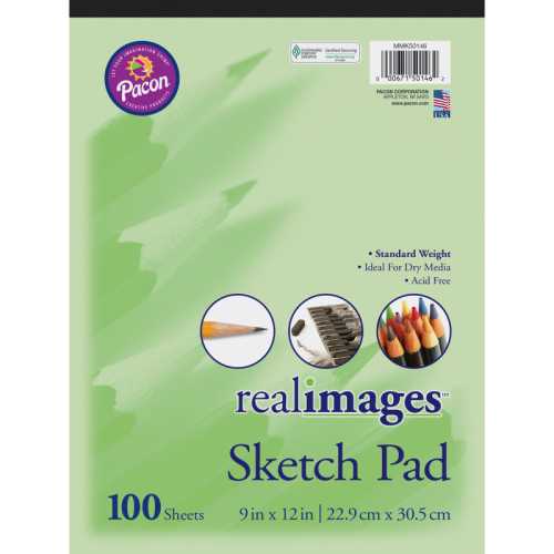 Sketch Pad, Standard Weight, 9