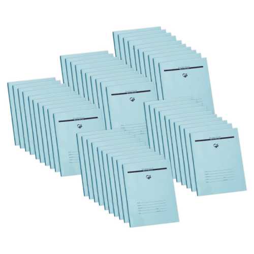 Examination Blue Book, 16 Pages, 3/8 in ruled, 8-1/2
