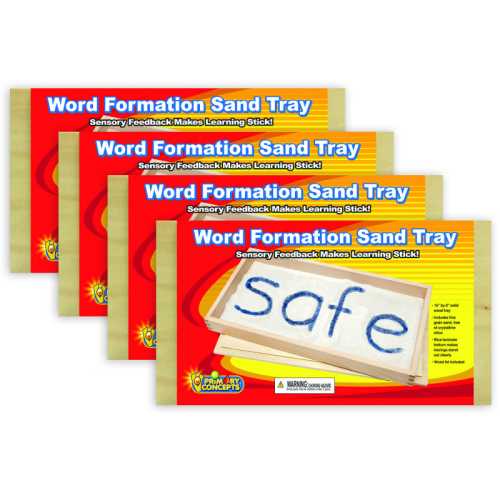 Word Formation Sand Tray, 15