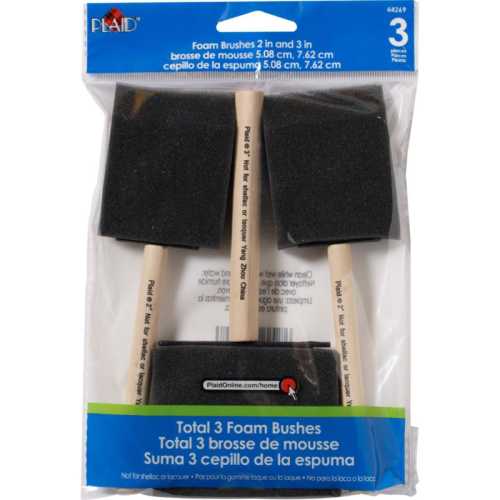 Foam Brushes, Two 2