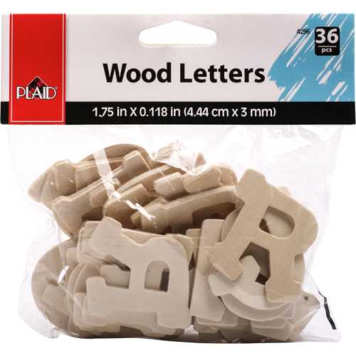 Fun Font Letter Pack, 36 Pieces