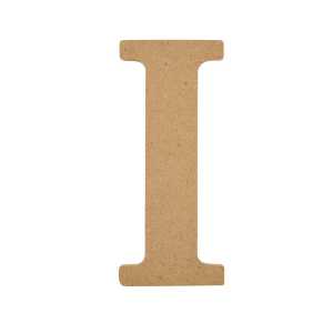 MDF Letter, I, 5 Inch