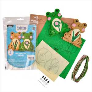 Pond Pals Perfect Pair Felties Embroidery Kit