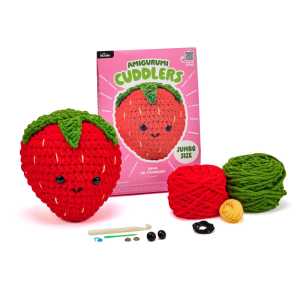 Sophie the Strawberry 10" Jumbo Cuddler Crochet Kit