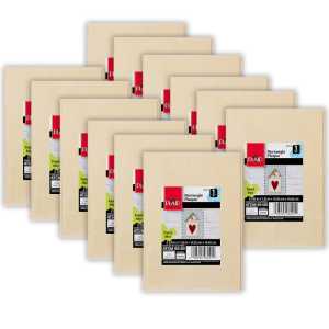 Wood Plaque, Rectangle, 7.25" x 5", Pack of 12