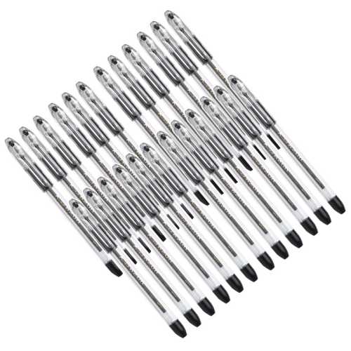 R.S.V.P.&reg; Ballpoint Pen, Medium Point, Black, Pack of 24