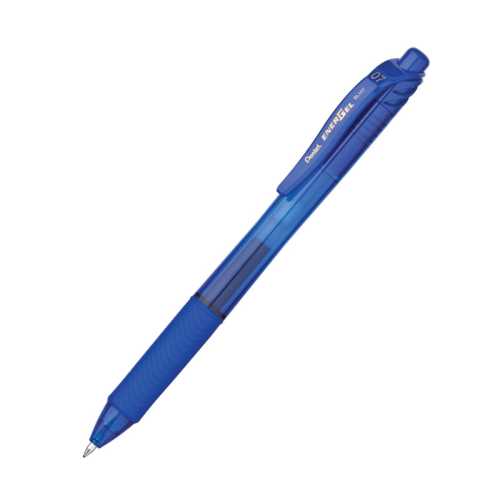 EnerGel-X&trade; Retractable Liquid Gel Pen, Blue, 0.7mm