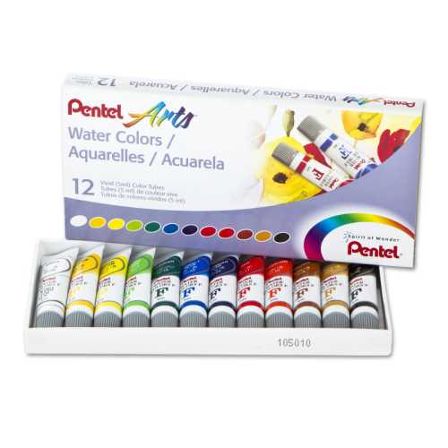 Water Colors, Set of 12