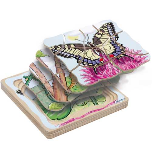 Layer Puzzle, Butterfly