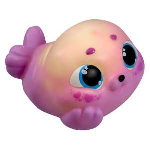Animagic Let's Glo Seal, Light Up Bath Toy, Pink
