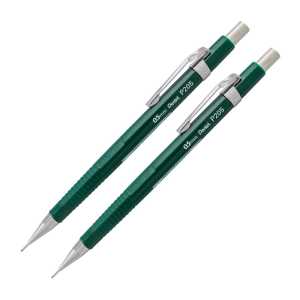 Sharp Mechanical Pencil (0.5mm), Green Barrel, Pack of 2