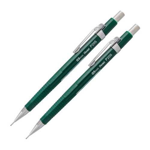 Sharp Mechanical Pencil (0.5mm), Green Barrel, Pack of 2