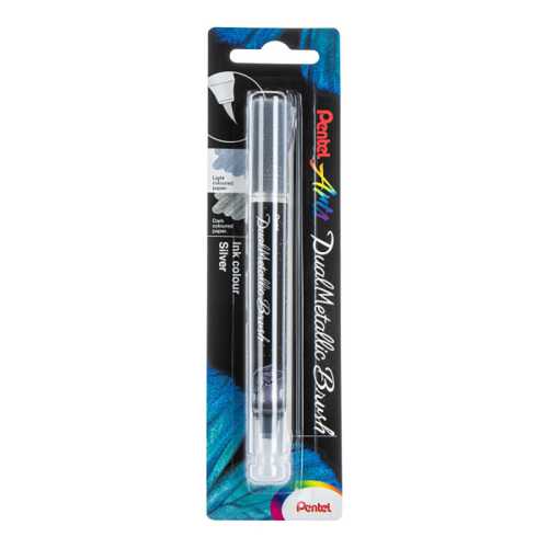 DualMetallic Brush, Silver Ink