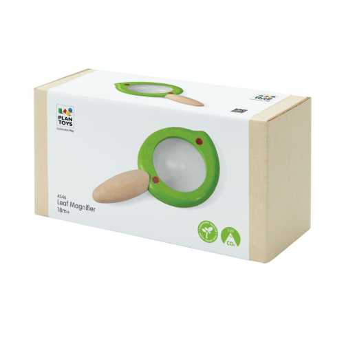 Leaf Magnifier Wooden Outdoor Discovery Toy