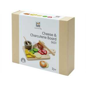 Wooden Cheese & Charcuterie Board Pretend Play Set