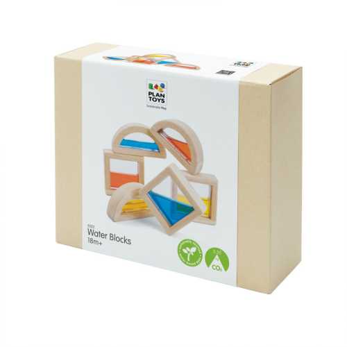Wooden Water Blocks Sensory Building Set