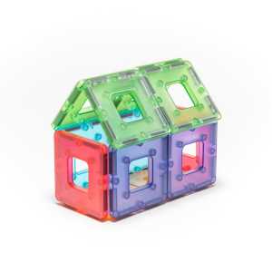 KinderMag Starter Set, Translucent, 48 Pieces