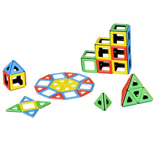 Magnetic Polydron&reg; Class Set, 96 Pieces
