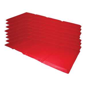 Basic Vinyl KinderMat, 5/8" Thick, Pack of 8