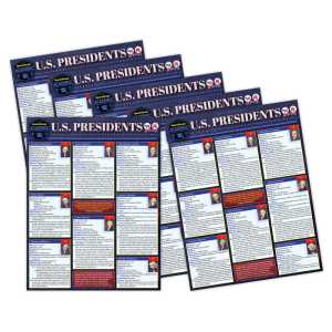 Laminated Study Guide, U.S. Presidents