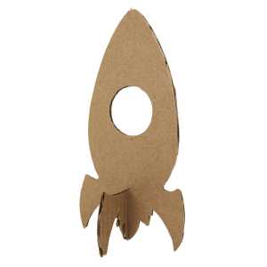 Rocket Ship Picture Frames, Pack of 24