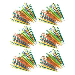 Plastic Lacing Needles, 32 Per Pack, 6 Packs