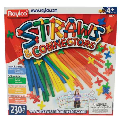 Straws & Connector Set, 230 Pieces