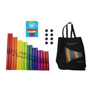 Boomwhacker Percussion Tubes Boom! Whack! Pop! Kit