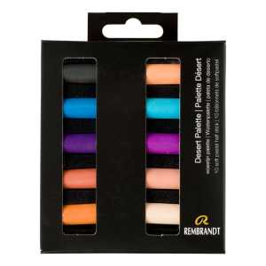 Soft Pastel Micro Sets, 10 Half Sticks, Southwest Desert Palette