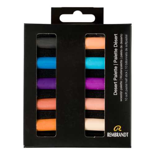 Soft Pastel Micro Sets, 10 Half Sticks, Southwest Desert Palette